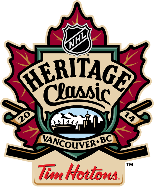 NHL Heritage Classic 2014 Sponsored Logo DIY iron on transfer (heat transfer)